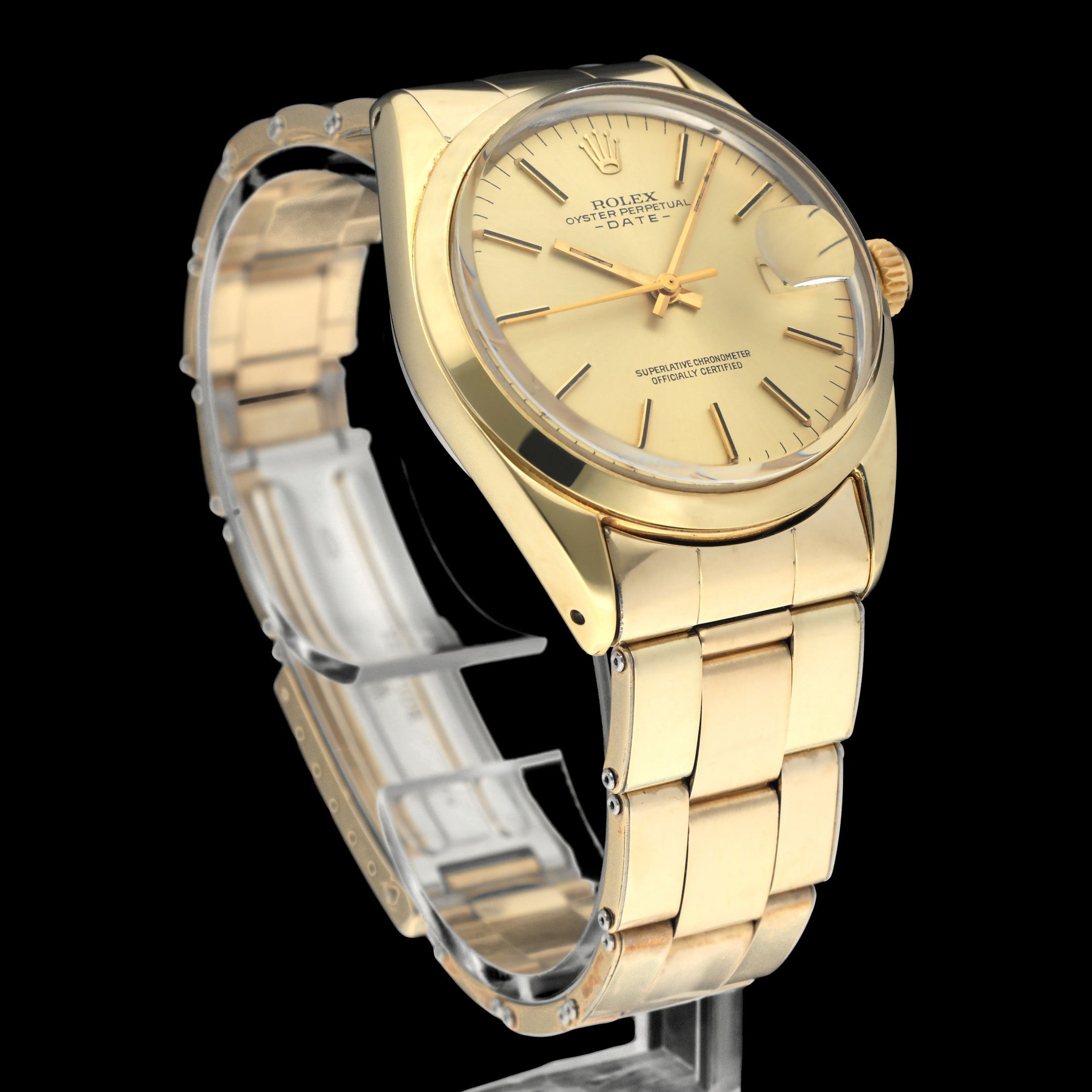 Rolex Oyster Perpetual Date 1550 - 1973 - Rolex horloge - Rolex kopen - Rolex heren horloge - Trophies Watches