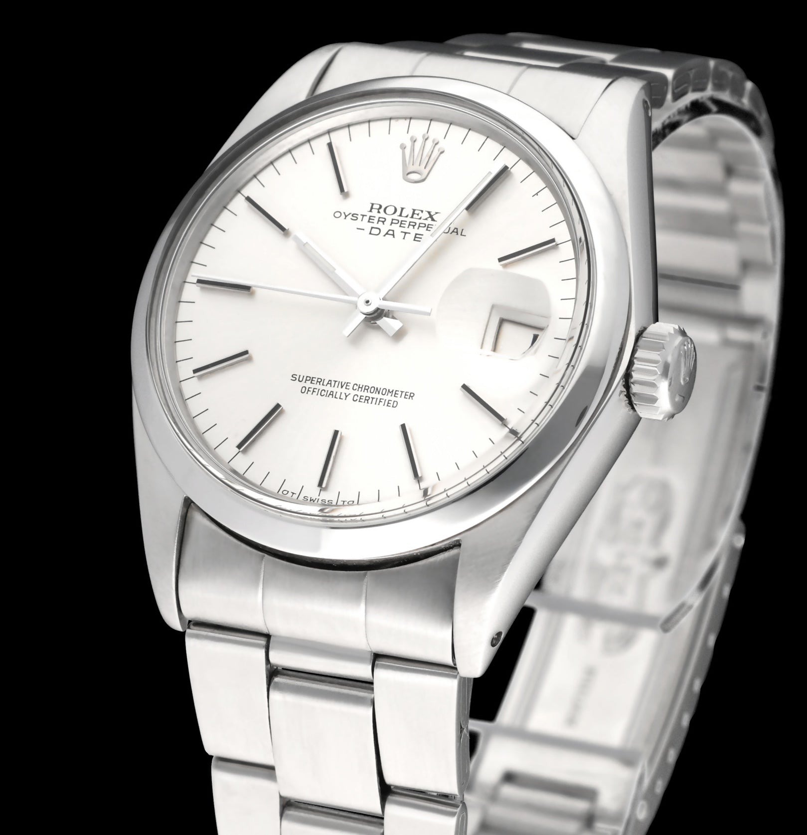 Rolex Oyster Perpetual Date 1500 - 1972 - Sigma Dial - Rolex horloge - Rolex kopen - Rolex heren horloge - Trophies Watches