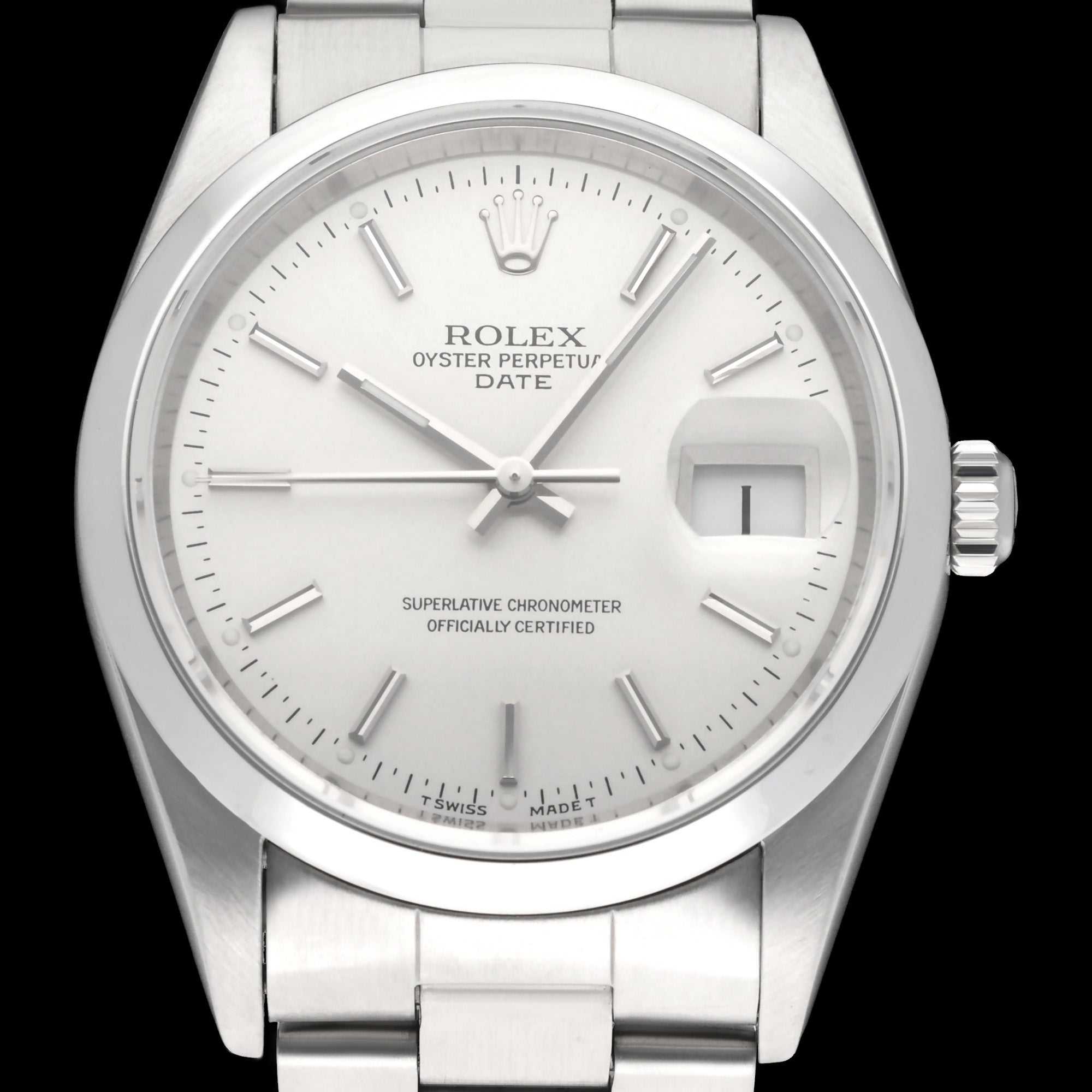 Rolex Oyster Perpetual Date 15200 - 2002 - Rolex horloge - Rolex kopen - Rolex heren horloge - Trophies Watches