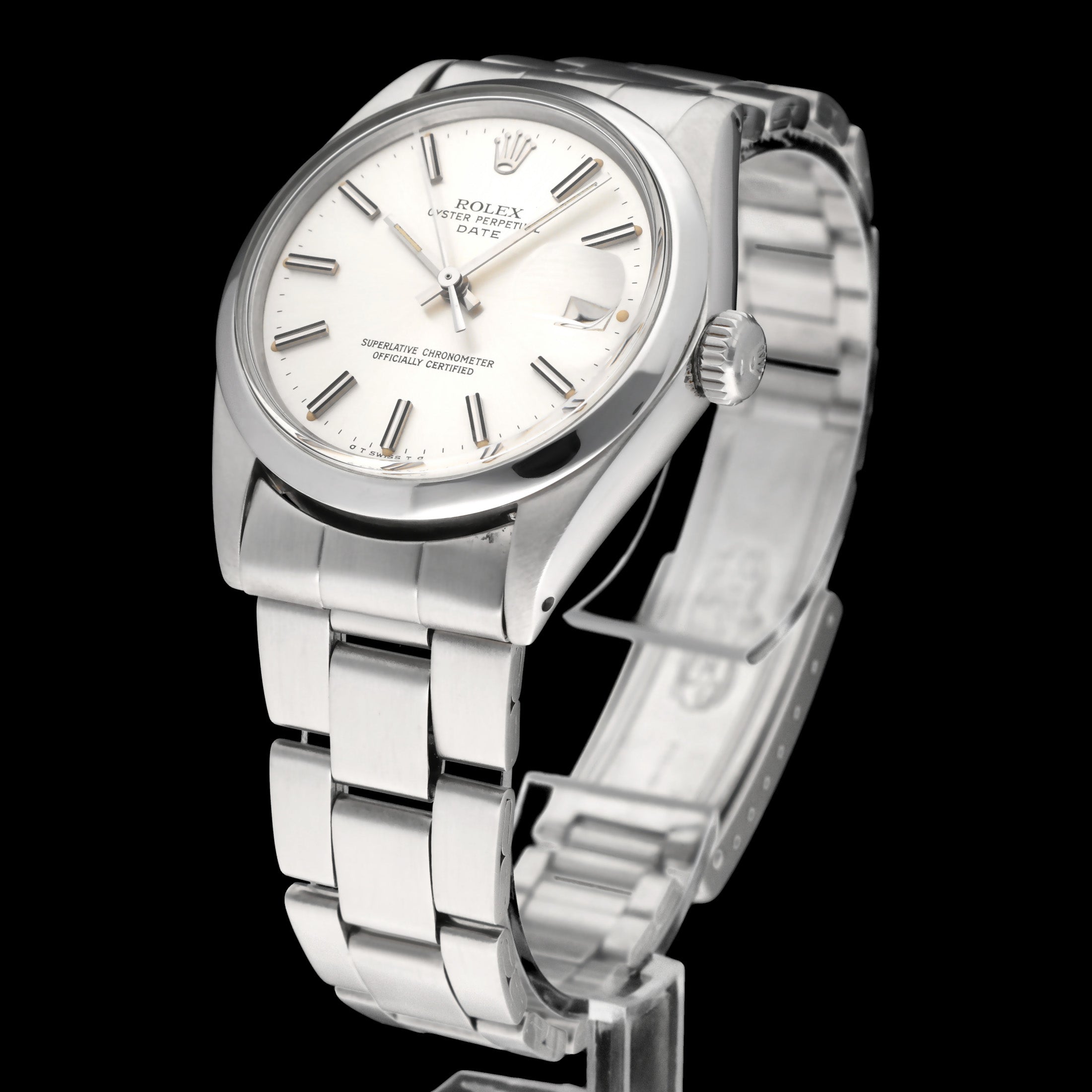 Rolex Oyster Perpetual Date 1500 - 1972 - Sigma Dial - Rolex horloge - Rolex kopen - Rolex heren horloge - Trophies Watches