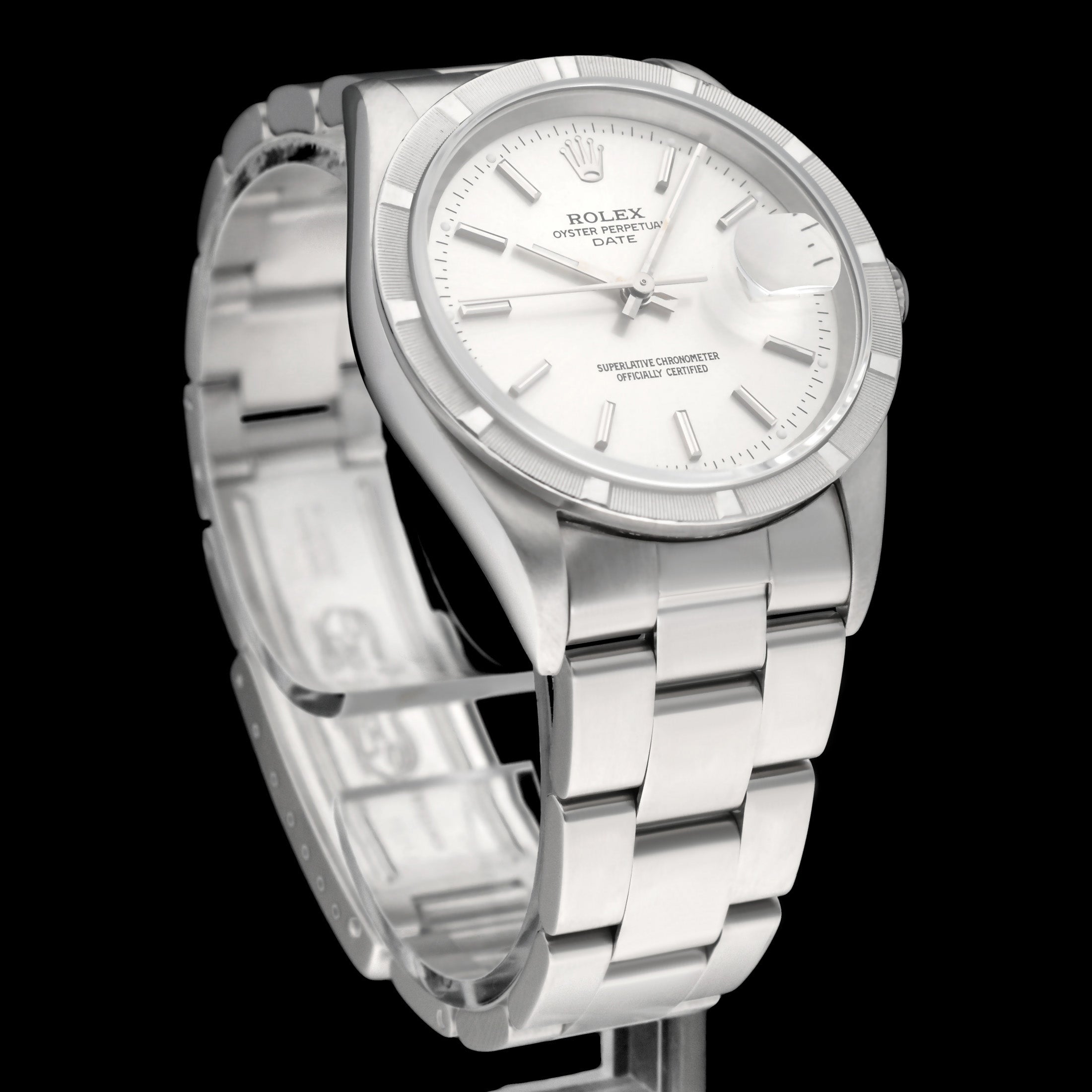 Rolex Oyster Perpetual Date 15210 - 1998 - Rolex horloge - Rolex kopen - Rolex heren horloge - Trophies Watches