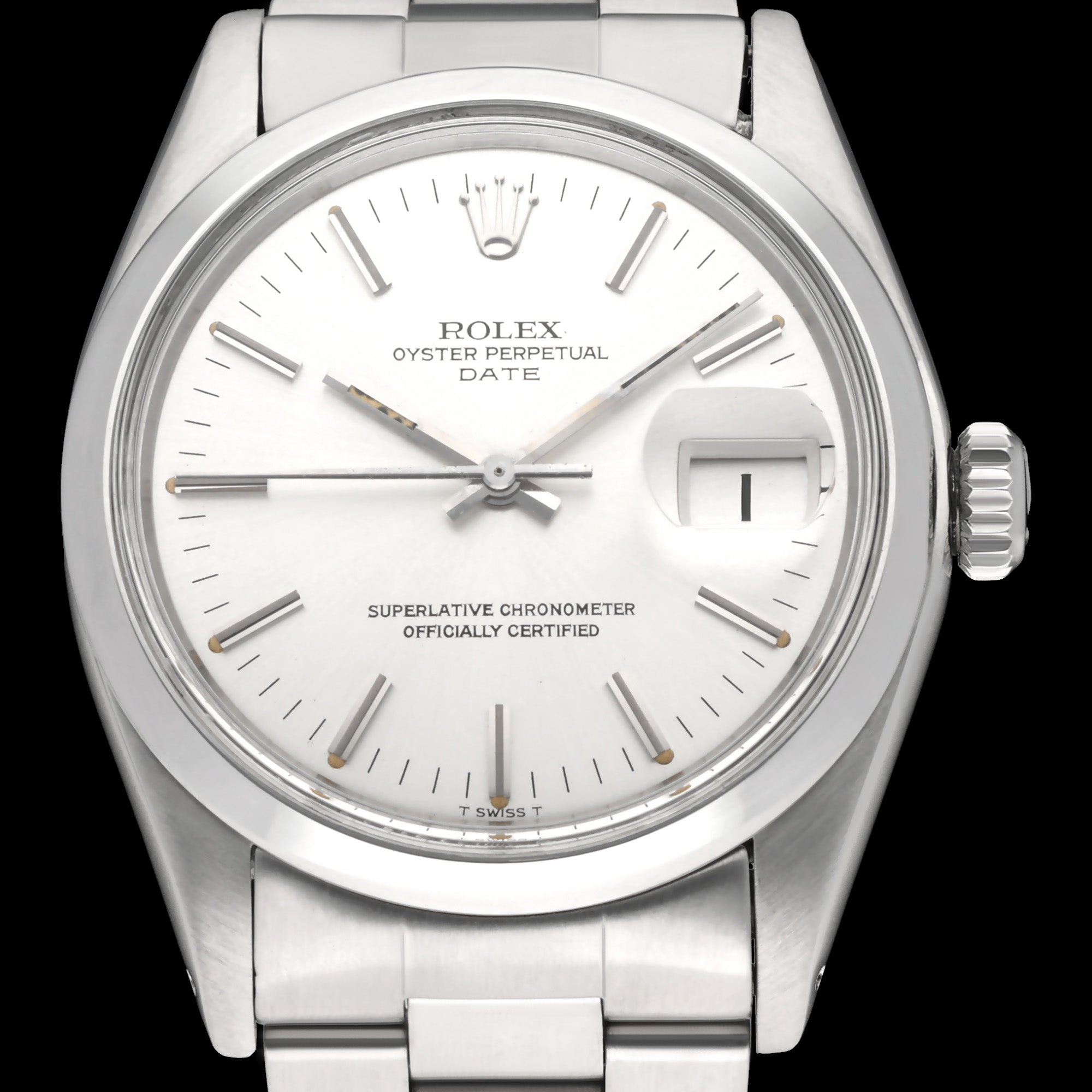 Rolex Oyster Perpetual Date 1500 - 1974 - Rolex horloge - Rolex kopen - Rolex heren horloge - Trophies Watches