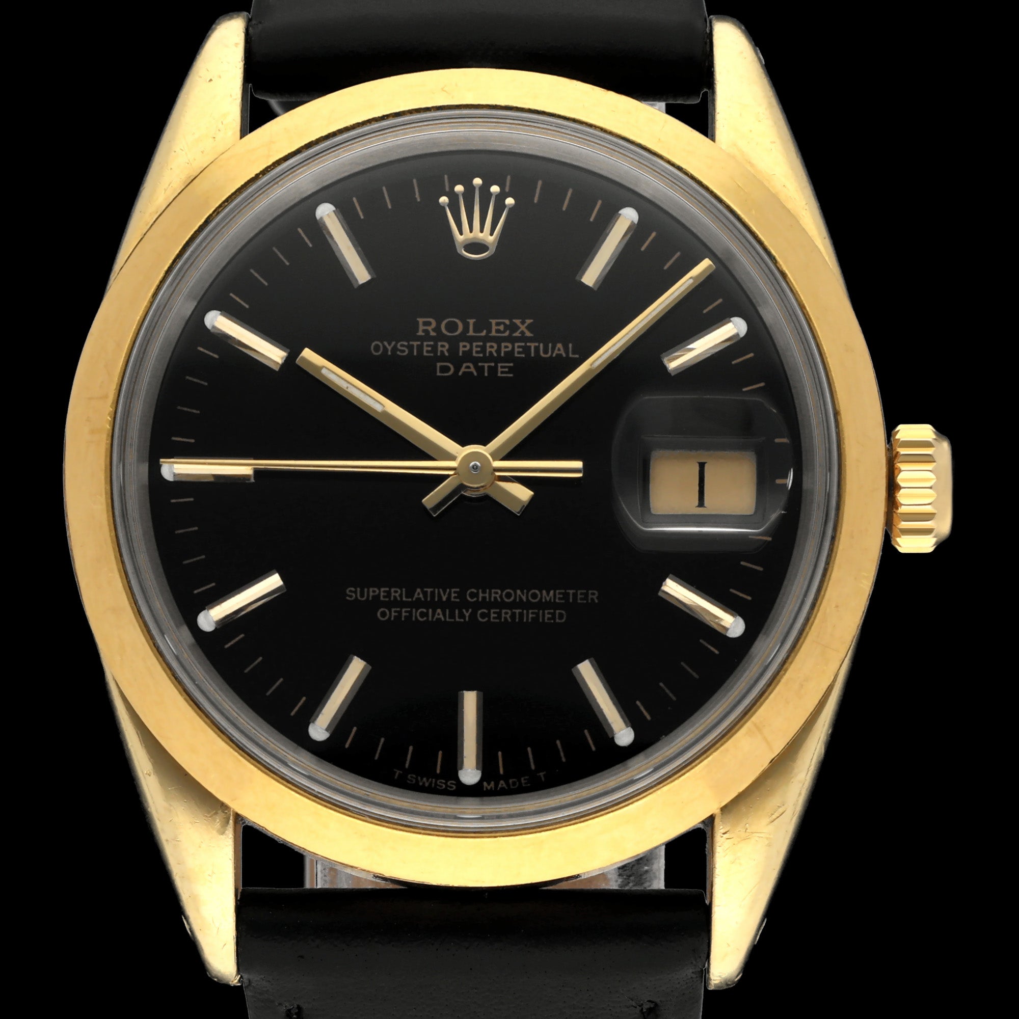 Rolex Oyster Perpetual Date 15505 - 1986 - Rolex horloge - Rolex kopen - Rolex heren horloge - Trophies Watches