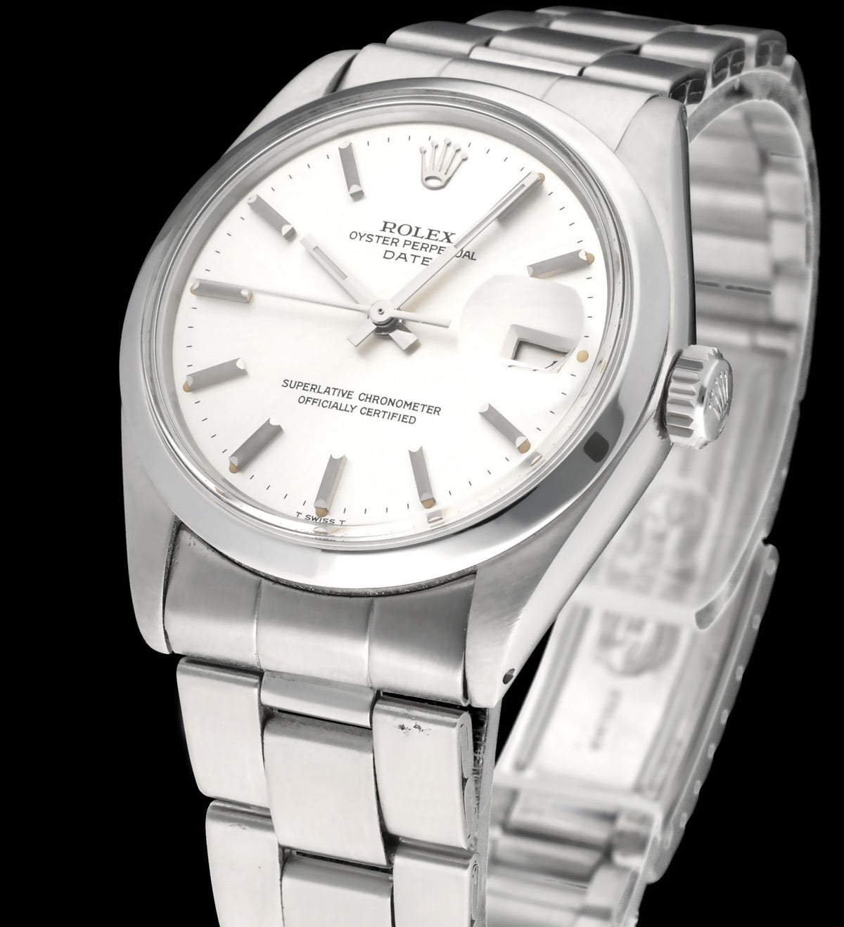 Rolex Oyster Perpetual Date 1500 - 1974 - Rolex horloge - Rolex kopen - Rolex heren horloge - Trophies Watches
