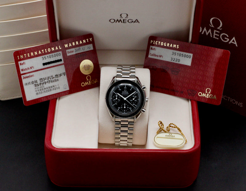 Omega Speedmaster Reduced 3510.50.00 - 2009 - Omega horloge - Omega kopen - Omega heren horloge - Trophies Watches