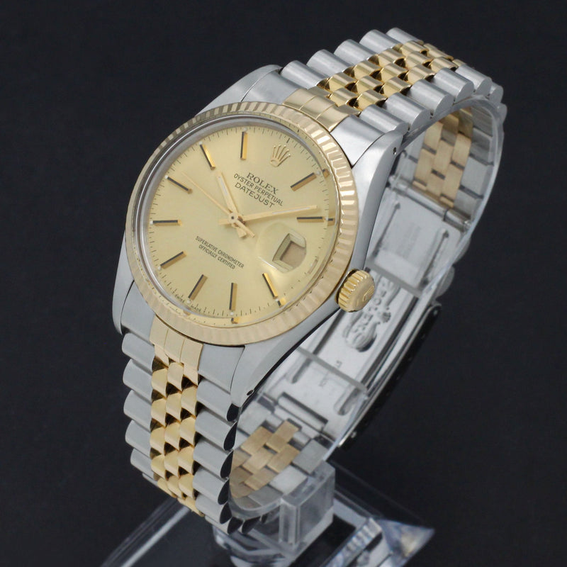 Rolex Datejust 16013 - 1987 - Rolex horloge - Rolex kopen - Rolex heren horloge - Trophies Watches