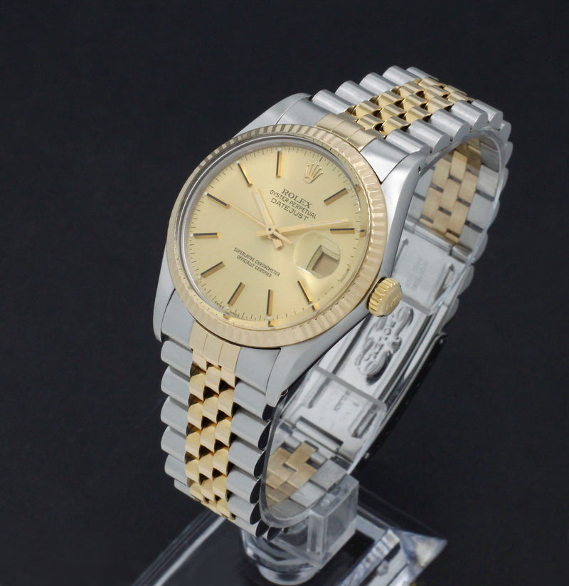 Rolex Datejust 16013 - 1987 - Rolex horloge - Rolex kopen - Rolex heren horloge - Trophies Watches