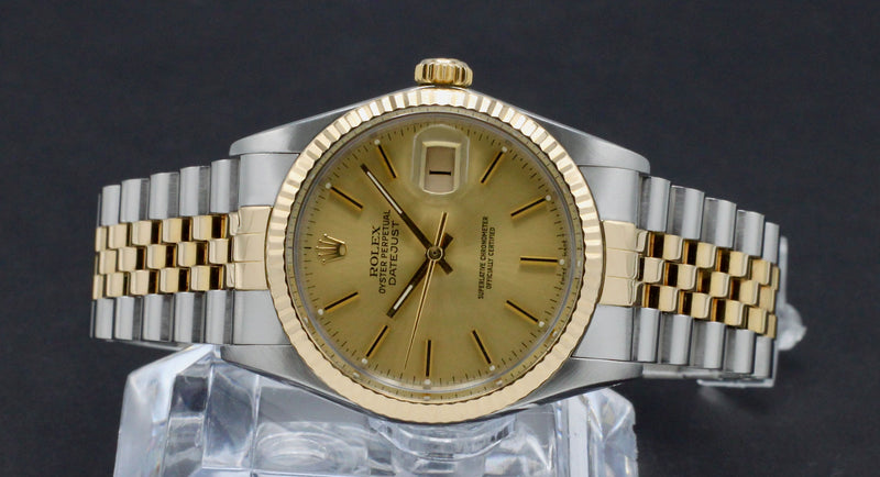 Rolex Datejust 16013 - 1987 - Rolex horloge - Rolex kopen - Rolex heren horloge - Trophies Watches