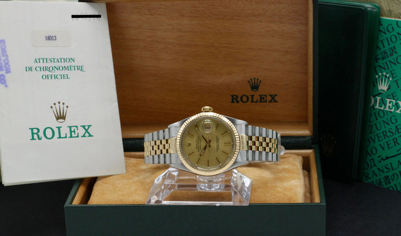 Rolex Datejust 16013 - 1987 - Rolex horloge - Rolex kopen - Rolex heren horloge - Trophies Watches