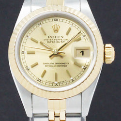 Rolex Lady-Datejust 69173 - 1990 - Rolex horloge - Rolex kopen - Rolex dames horloge - Trophies Watches