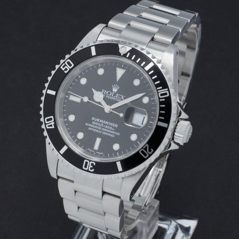 Rolex Submariner 16610 - 2001 - Rolex horloge - Rolex kopen - Rolex heren horloge - Trophies Watches