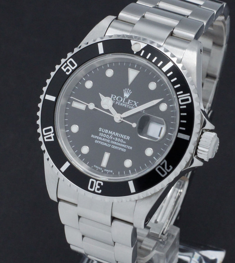 Rolex Submariner 16610 - 2001 - Rolex horloge - Rolex kopen - Rolex heren horloge - Trophies Watches