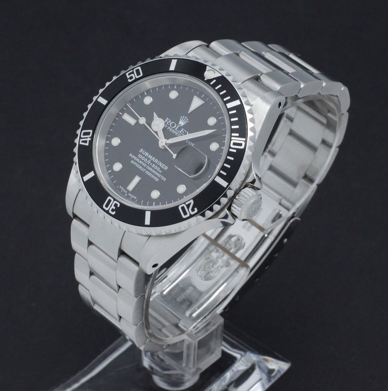 Rolex Submariner 16610 - 2001 - Rolex horloge - Rolex kopen - Rolex heren horloge - Trophies Watches