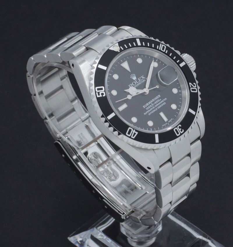 Rolex Submariner 16610 - 2001 - Rolex horloge - Rolex kopen - Rolex heren horloge - Trophies Watches