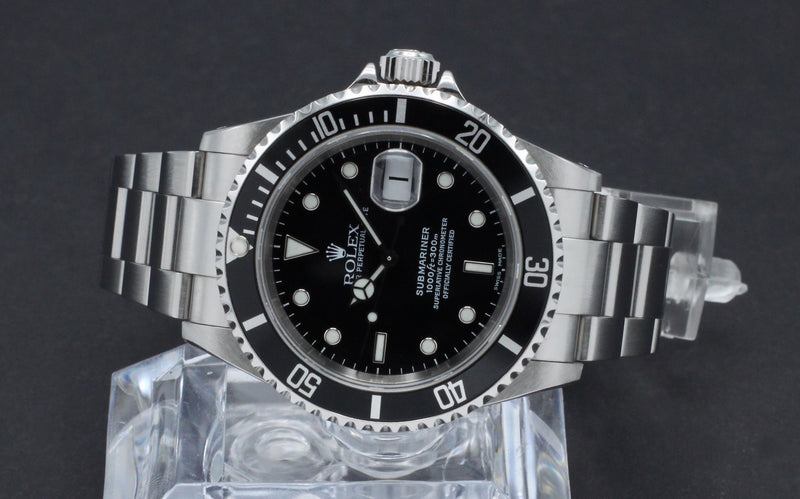 Rolex Submariner 16610 - 2001 - Rolex horloge - Rolex kopen - Rolex heren horloge - Trophies Watches