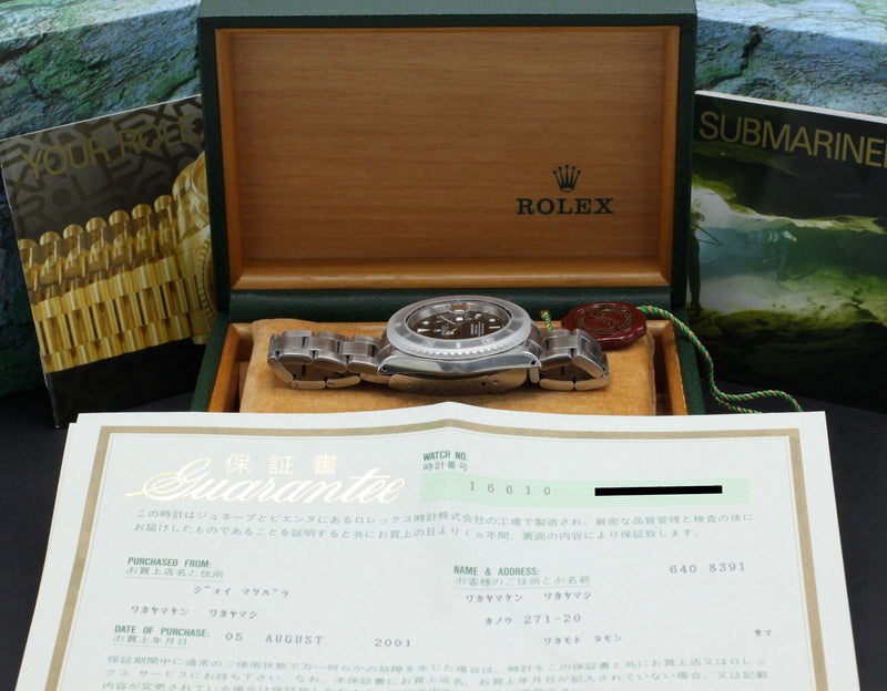 Rolex Submariner 16610 - 2001 - Rolex horloge - Rolex kopen - Rolex heren horloge - Trophies Watches