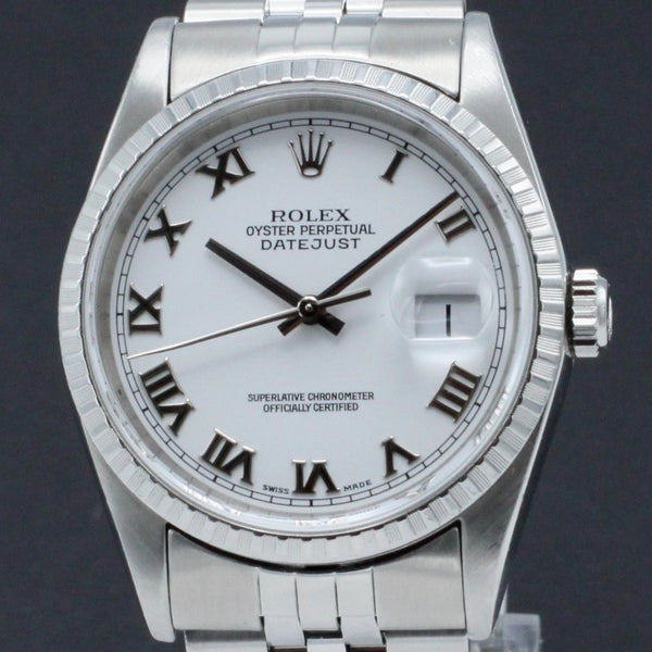 Rolex Datejust 16220 - 2001 - Rolex horloge - Rolex kopen - Rolex heren horloge - Trophies Watches