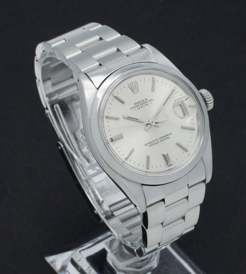 Rolex Oyster Perpetual Date 1500 serviced - 1971 - Rolex horloge - Rolex kopen - Rolex heren horloge - Trophies Watches