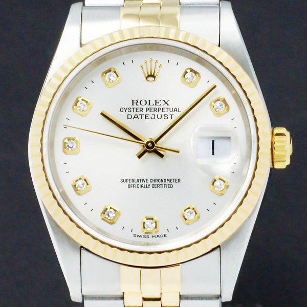 Rolex Datejust 16233G - 1999 - Rolex horloge - Rolex kopen - Rolex heren horloge - Trophies Watches