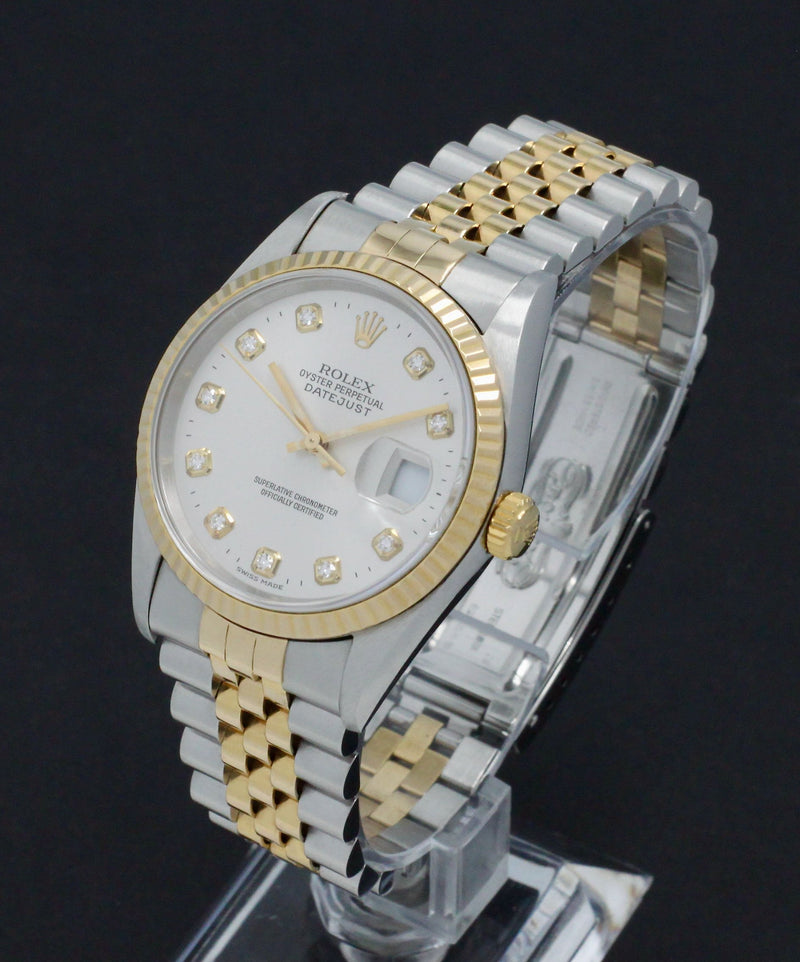 Rolex Datejust 16233G - 1999 - Rolex horloge - Rolex kopen - Rolex heren horloge - Trophies Watches