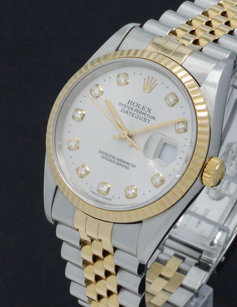 Rolex Datejust 16233G - 1999 - Rolex horloge - Rolex kopen - Rolex heren horloge - Trophies Watches