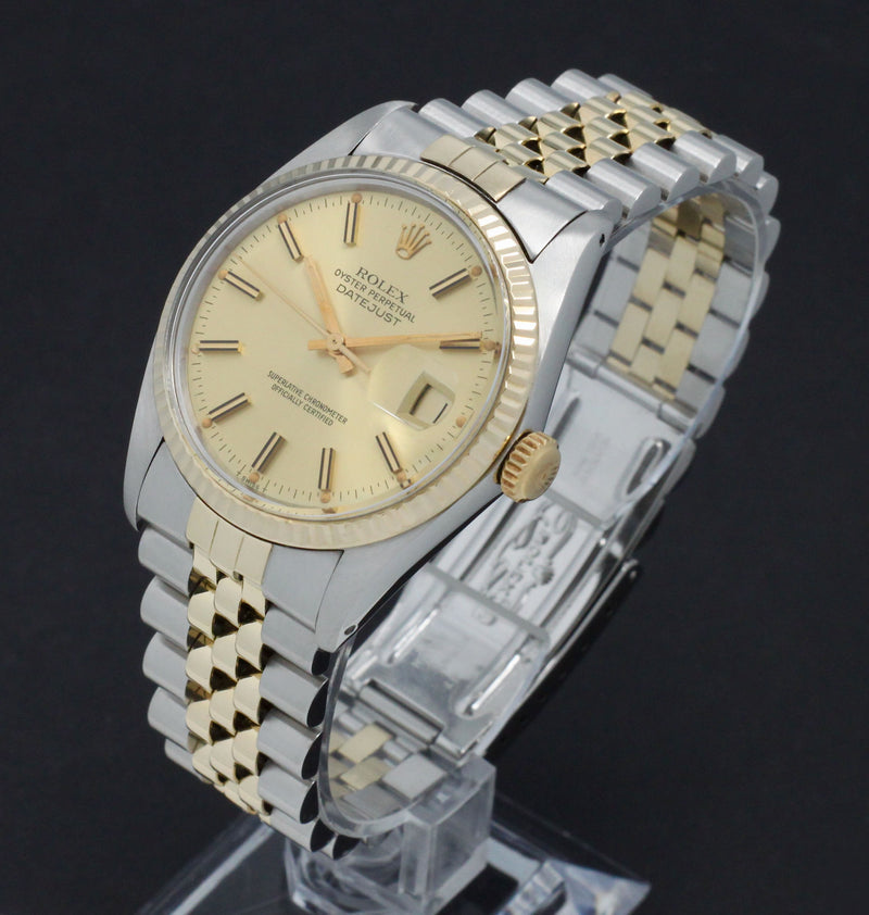 Rolex Datejust 16013 - 1981 - Rolex horloge - Rolex kopen - Rolex heren horloge - Trophies Watches