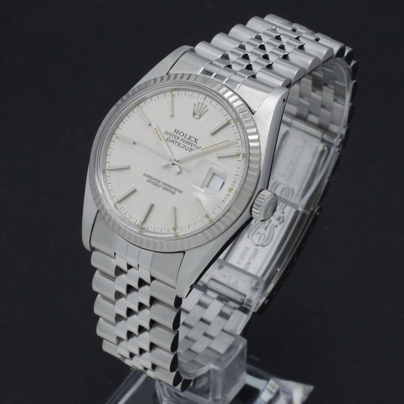 Rolex Datejust 16014 - 1984 - Rolex horloge - Rolex kopen - Rolex heren horloge - Trophies Watches