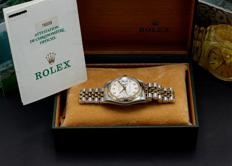 Rolex Datejust 16233G - 1999 - Rolex horloge - Rolex kopen - Rolex heren horloge - Trophies Watches