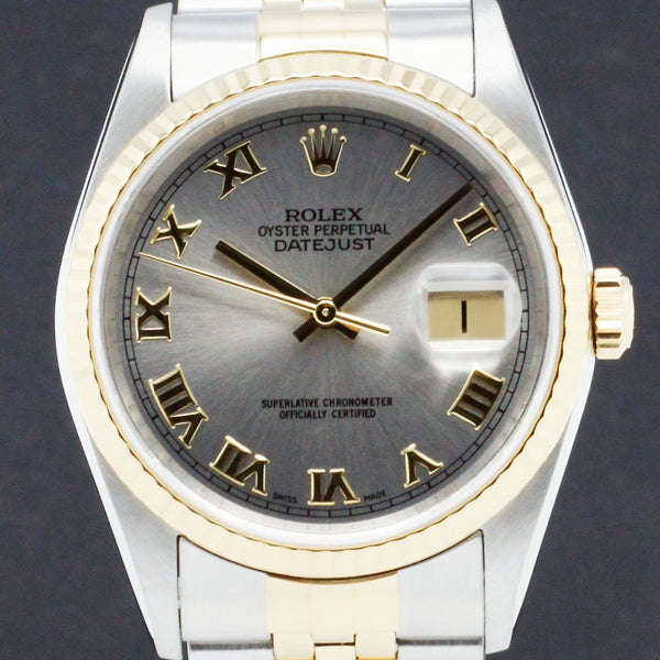 Rolex Datejust 16233 - 2006 - Rolex horloge - Rolex kopen - Rolex heren horloge - Trophies Watches