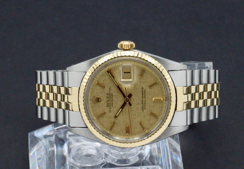 Rolex Datejust 1601 - 1972 - goud/staal - two/tone - Rolex horloge - Rolex kopen - Rolex heren horloge - Trophies Watches