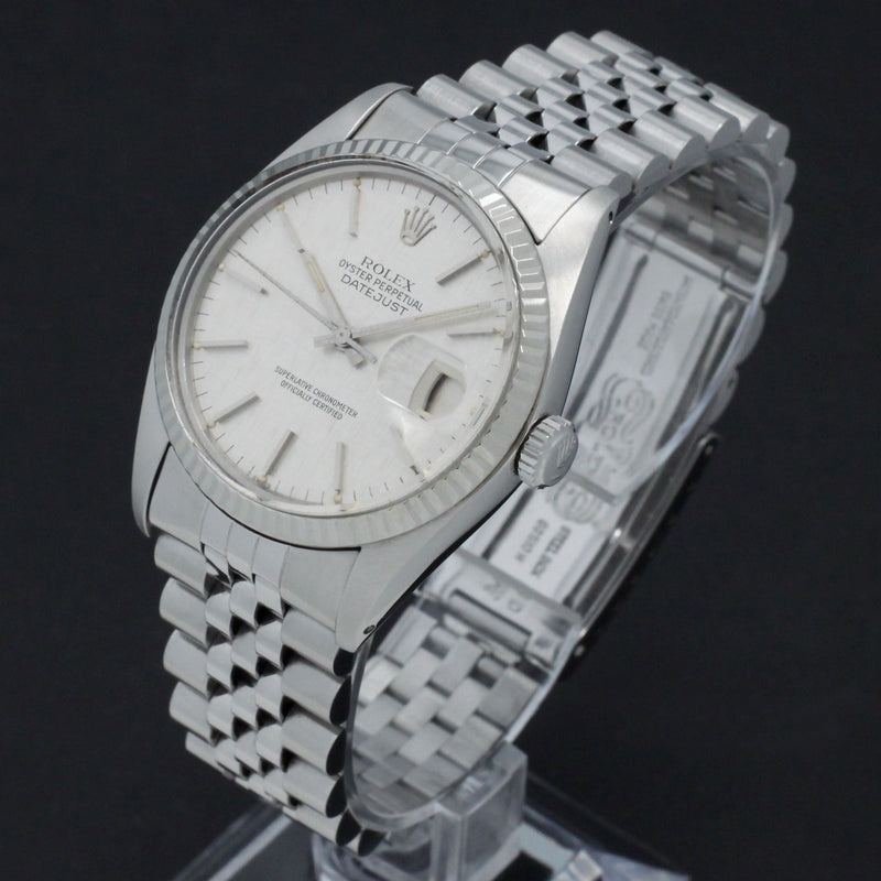 Rolex Datejust 16014 - 1981 - Rolex horloge - Rolex kopen - Rolex heren horloge - Trophies Watches