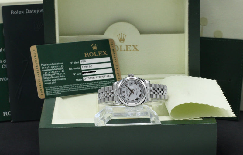 Rolex Oyster Perpetual Lady Datejust 179160 - 2009 - Rolex horloge - Rolex kopen - Rolex dames horloge - Trophies Watches