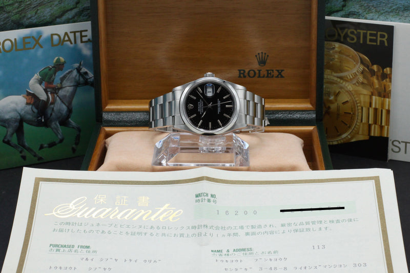 Rolex Datejust 16200 - 1996 - Rolex horloge - Rolex kopen - Rolex heren horloge - Trophies Watches