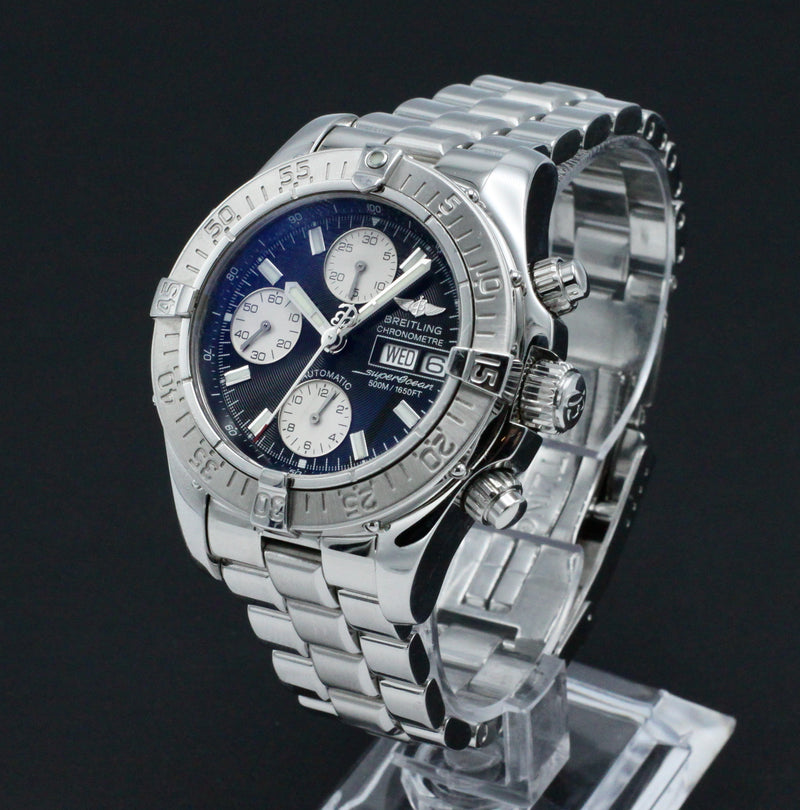 Breitling Superocean Chronograph II A13340 - 2004 - Breitling horloge - Breitling kopen - Breitling heren horloge - Trophies Watches