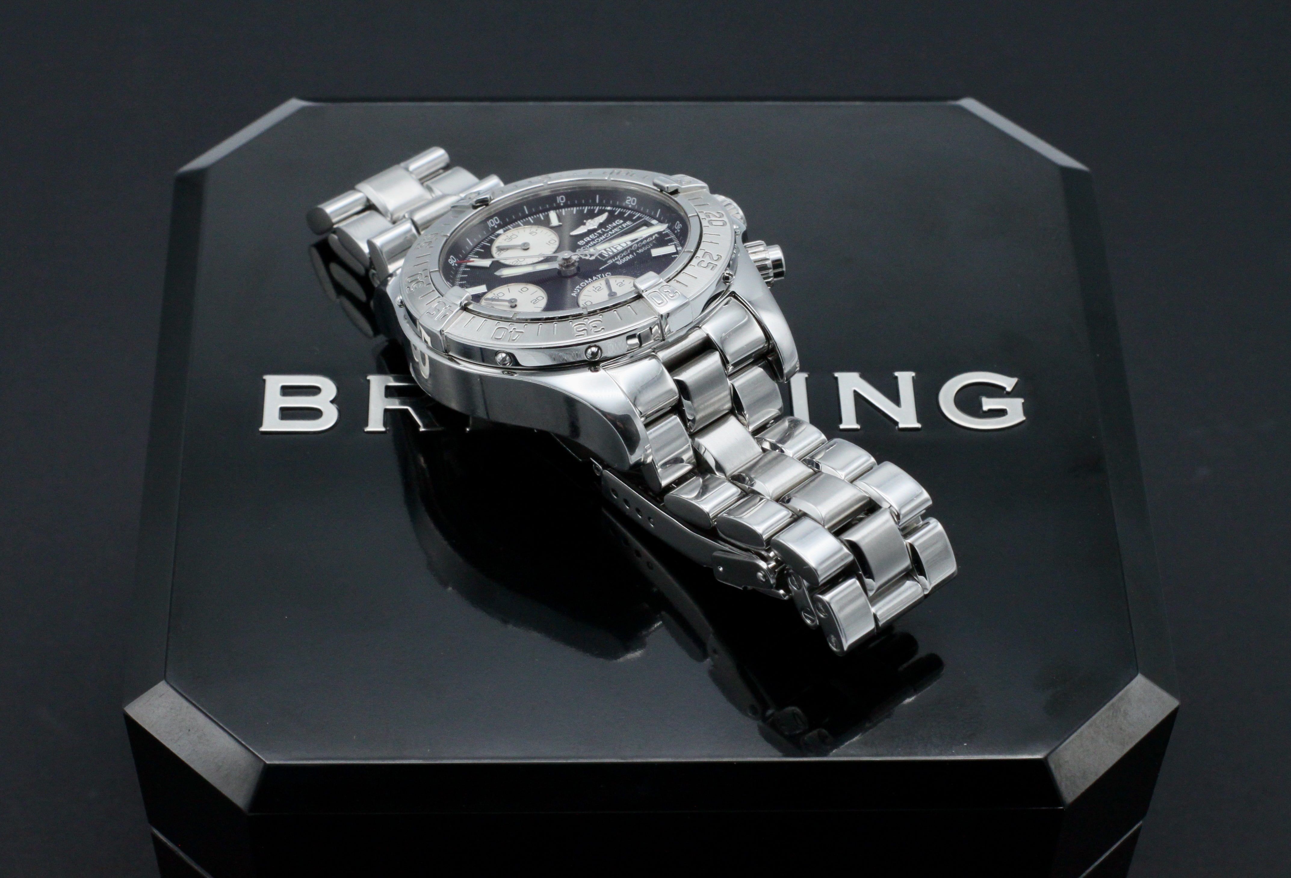 Breitling Superocean Chronograph II A13340 - 2004 - Breitling horloge - Breitling kopen - Breitling heren horloge - Trophies Watches