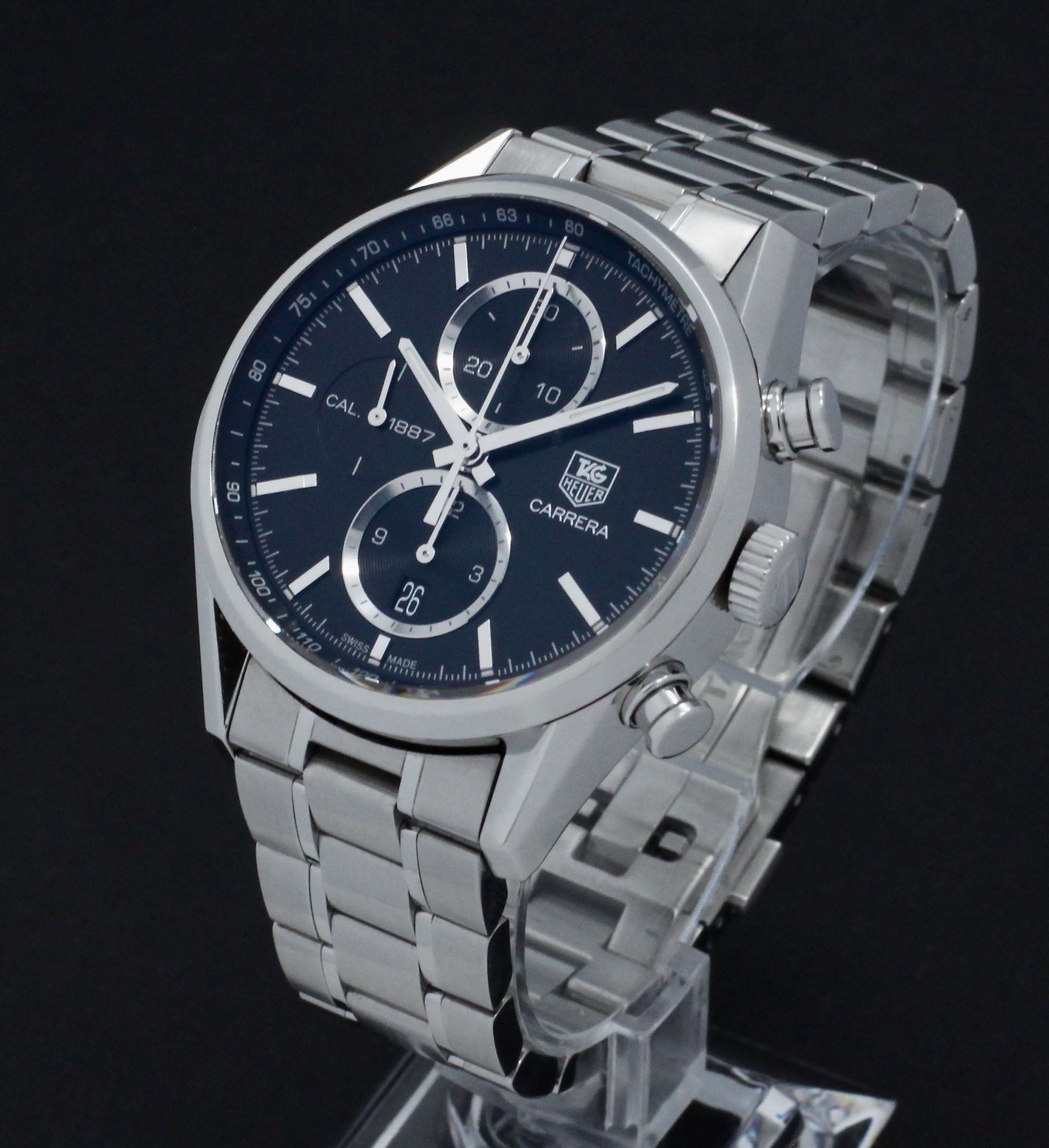 TAG Heuer Carrera Calibre 5 CAR2110 - 2012 - TAG Heuer horloge - TAG Heuer kopen - TAG Heuer heren horloge - Trophies Watches