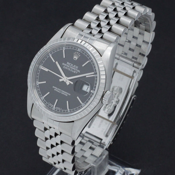 Rolex Datejust 16220 - 1997 - Rolex horloge - Rolex kopen - Rolex heren horloge - Trophies Watches