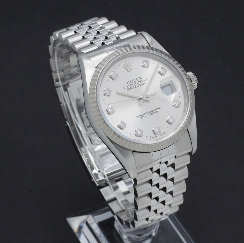 Rolex Datejust 16234G - 1996 - Rolex horloge - Rolex kopen - Rolex heren horloge - Trophies Watches