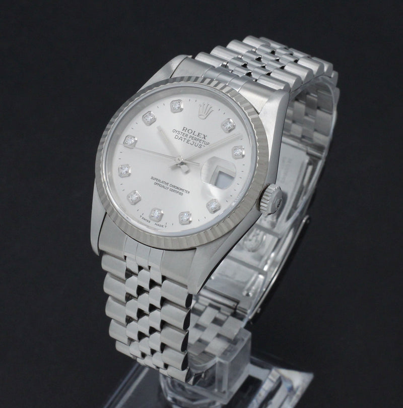 Rolex Datejust 16234G - 1996 - Rolex horloge - Rolex kopen - Rolex heren horloge - Trophies Watches