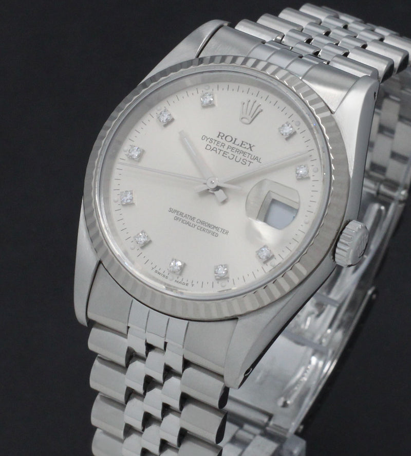 Rolex Datejust 16234G - 1993 - Rolex horloge - Rolex kopen - Rolex heren horloge - Trophies Watches