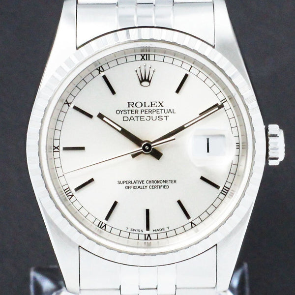 Rolex Datejust 16220 - 1998 - Rolex horloge - Rolex kopen - Rolex heren horloge - Trophies Watches