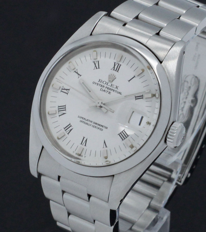 Rolex Oyster Perpetual Date 1500 - 1978 - Rolex horloge - Rolex kopen - Rolex heren horloge - Trophies Watches