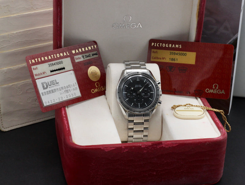 Omega Speedmaster Broad Arrow 3594.50 - 2006 - Omega horloge - Omega kopen - Omega heren horloges - Trophies Watches