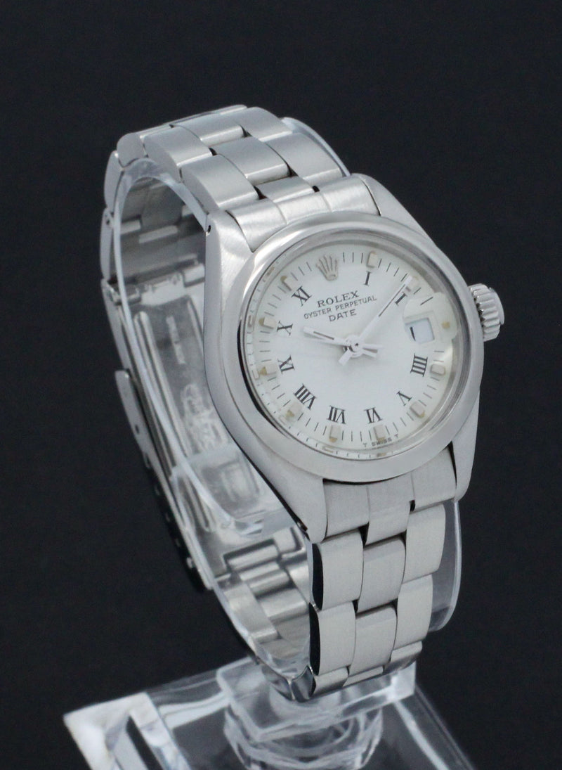 Rolex Oyster Perpetual Lady Date 6916 - 1980 - Rolex horloge - Rolex kopen - Rolex dames horloge - Trophies Watches