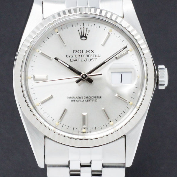 Rolex Datejust 16014 - 1984 - Rolex horloge - Rolex kopen - Rolex heren horloge - Trophies Watches