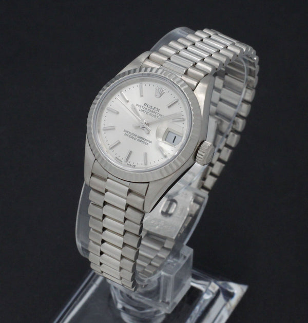 Rolex Oyster Perpetual Lady Datejust 69179 - 1988 - Rolex horloge - Rolex kopen - Rolex dames horloge - Trophies Watches