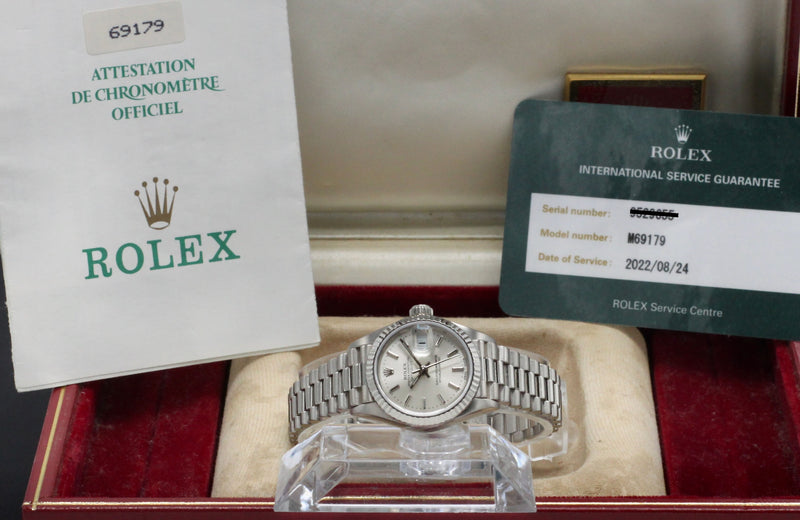 Rolex Oyster Perpetual Lady Datejust 69179 - 1988 - Rolex horloge - Rolex kopen - Rolex dames horloge - Trophies Watches