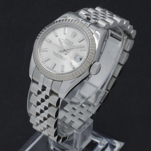 Rolex Oyster Perpetual Lady Datejust 179174 - 2009 - Rolex horloge - Rolex kopen - Rolex dames horloge - Trophies Watches