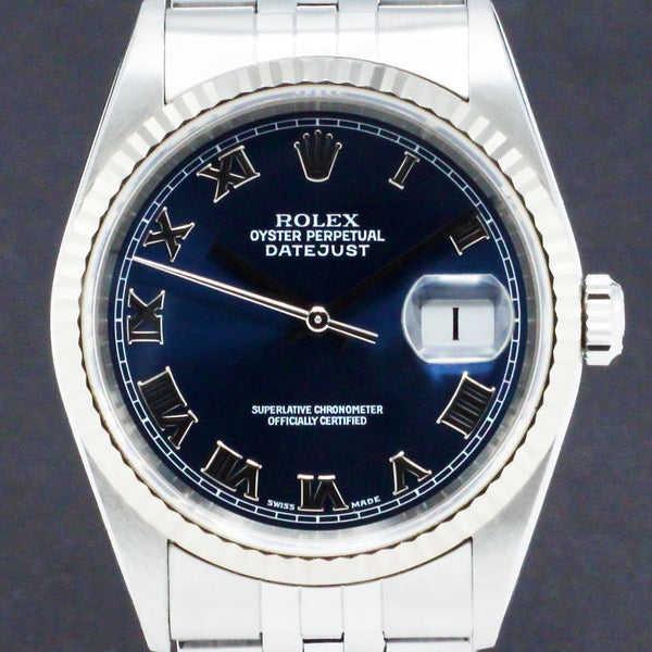 Rolex Datejust 16234 - 2000 - Rolex horloge - Rolex kopen - Rolex heren horloge - Trophies Watches