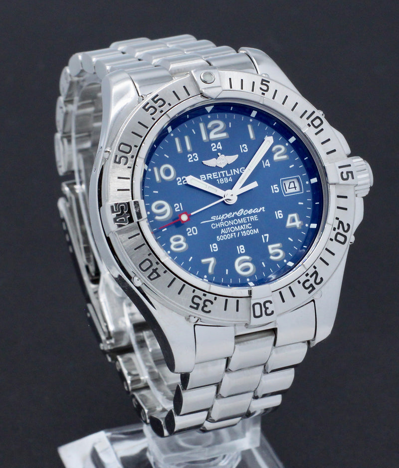 Breitling Superocean A17360 - 2005 - Breitling horloge - Breitling kopen - Breitling heren horloge - Trophies Watches